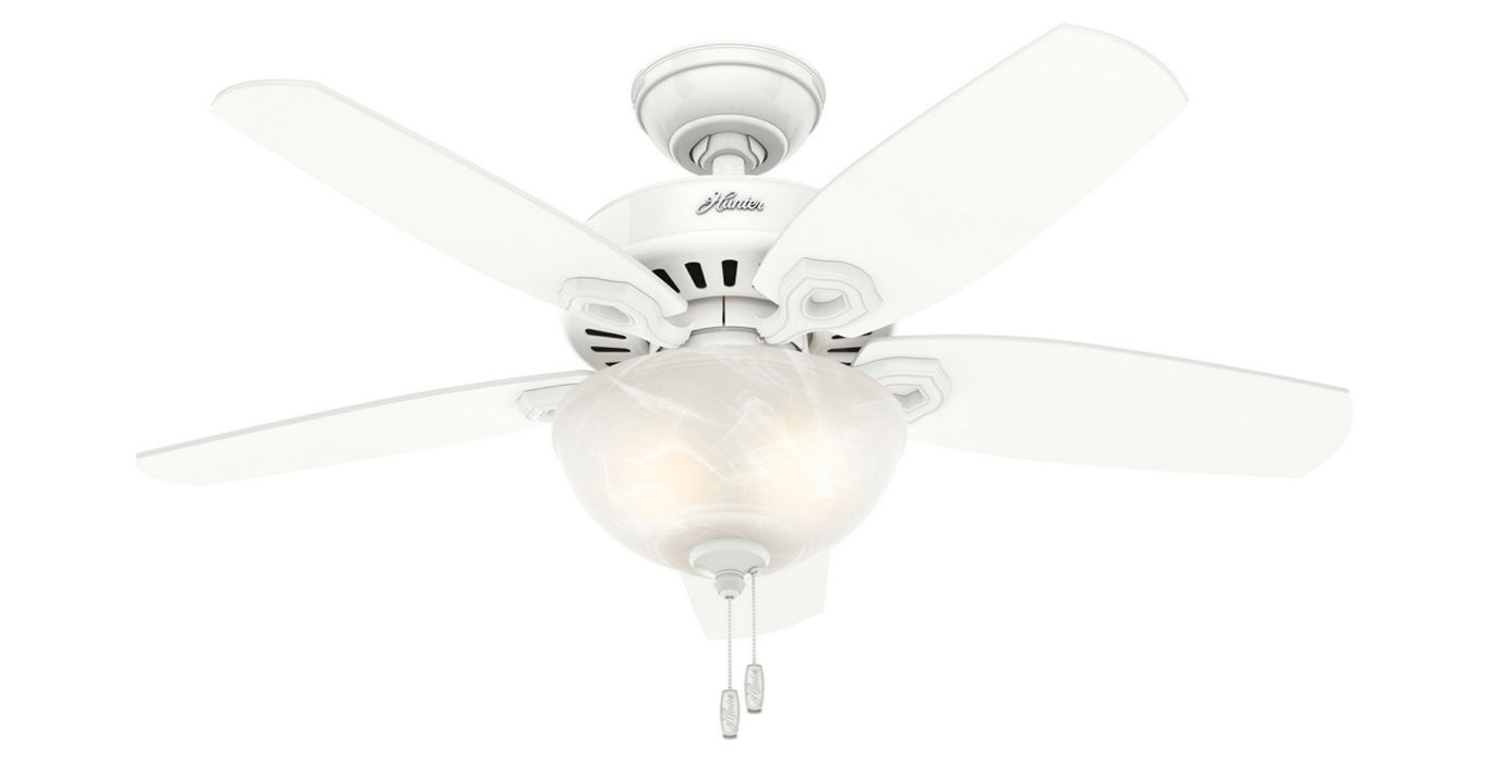 Hunter 52217 42" Ceiling Fan, Snow White
