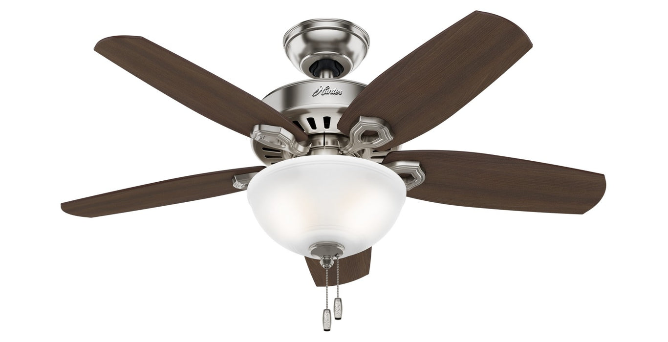 Hunter 52219 42" Ceiling Fan, Brushed Nickel