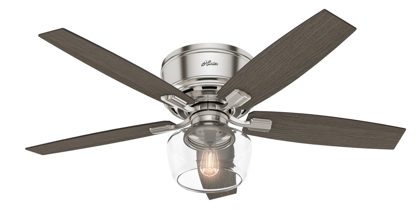 Hunter 53394 52" Ceiling Fan, Brushed Nickel