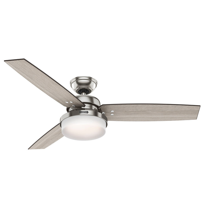 Hunter 59157 52" Ceiling Fan, Brushed Nickel
