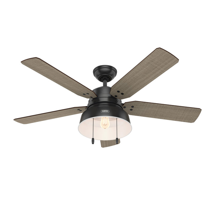 Hunter 59307 52" Ceiling Fan, Matte Black