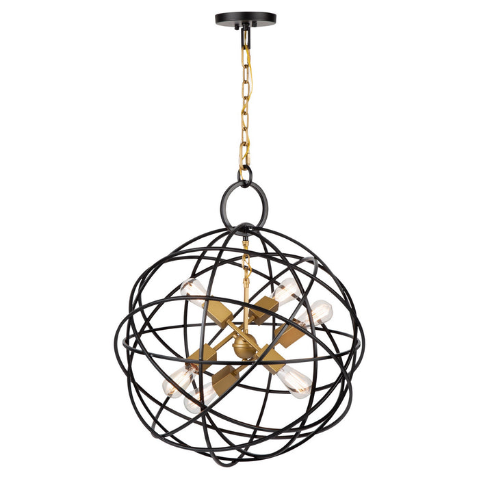 Artcraft AC10957 Seven Light Chandelier, Oil Rubbed Bronze