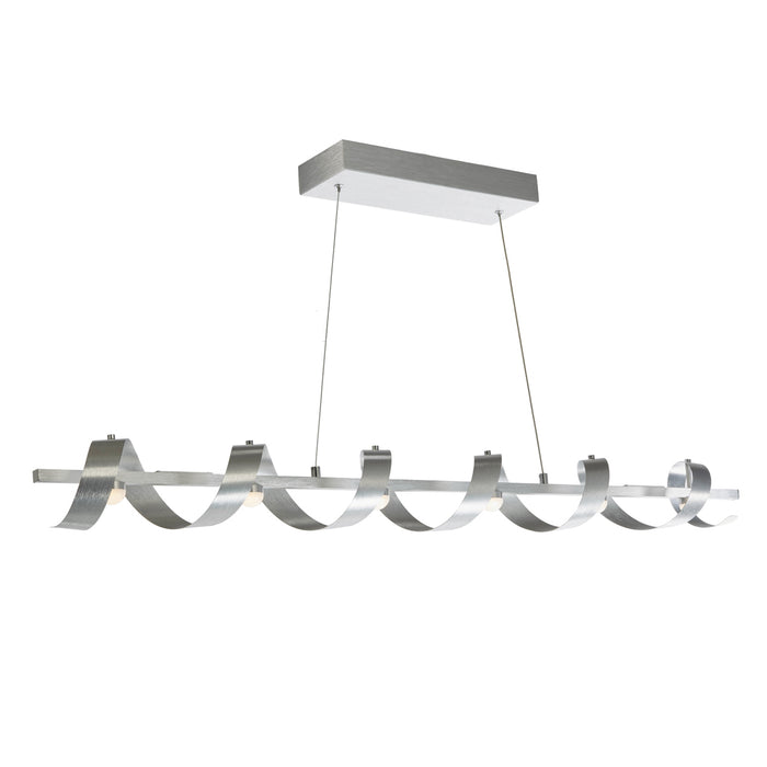 Artcraft AC7212BA LED Island Pendant, Brushed Aluminum