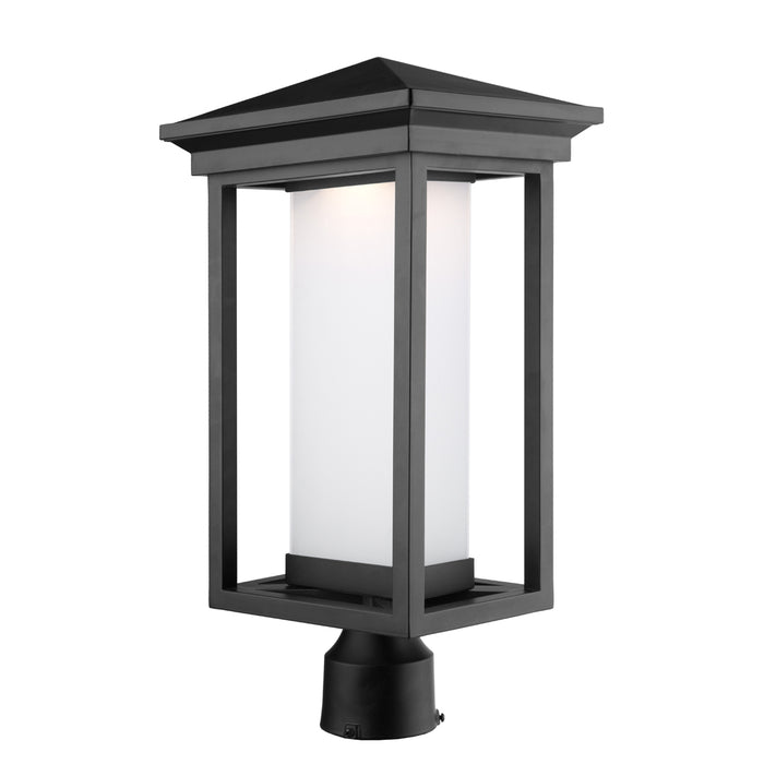 Artcraft AC9133BK LED Post Lantern, Black