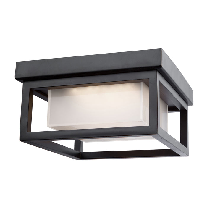 Artcraft AC9136BK LED Outdoor Flush Mount, Black