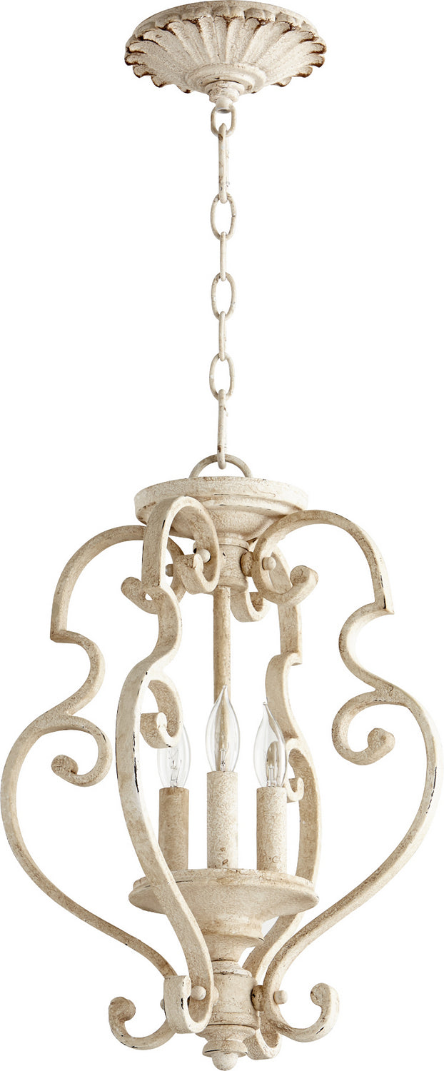 Quorum 2873-13-70 Three Light Dual Mount, Persian White