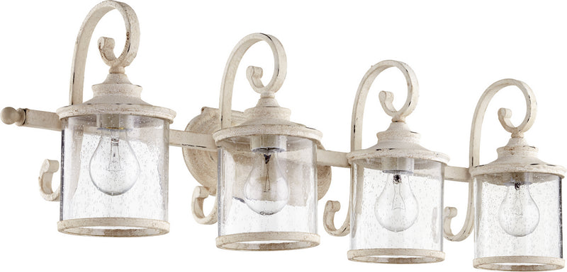 Quorum 5073-4-70 Four Light Vanity, Persian White