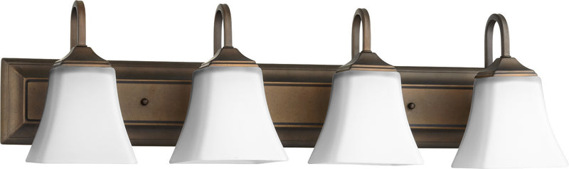 Quorum 5104-4-86 Four Light Vanity, Oiled Bronze