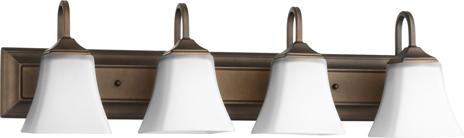 Quorum 5104-4-86 Four Light Vanity, Oiled Bronze
