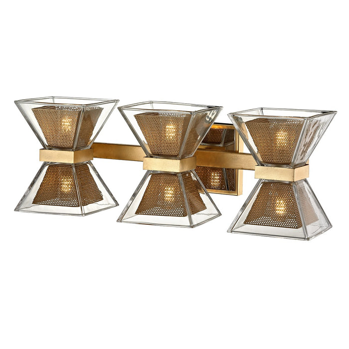 Troy Lighting B5803-GL Six Light Bath and Vanity, Gold Leaf