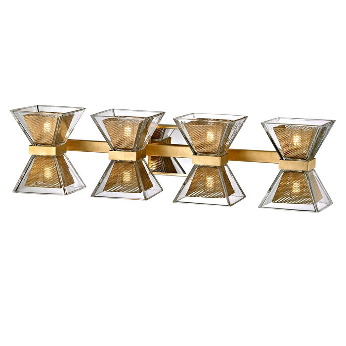 Troy Lighting B5804-GL Eight Light Bath and Vanity, Gold Leaf