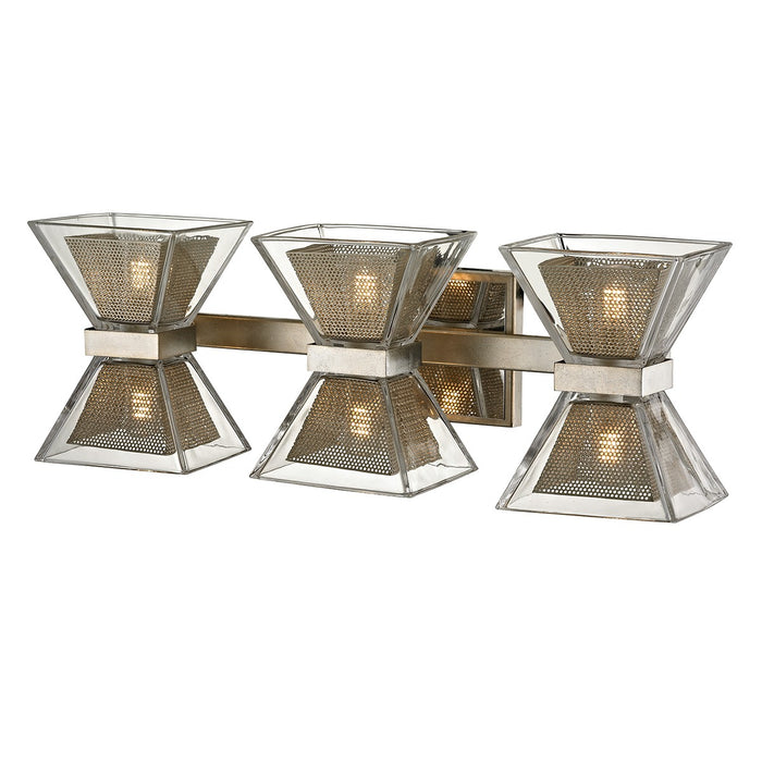 Troy Lighting B5813-SL LED Wall Bath, Silver Leaf