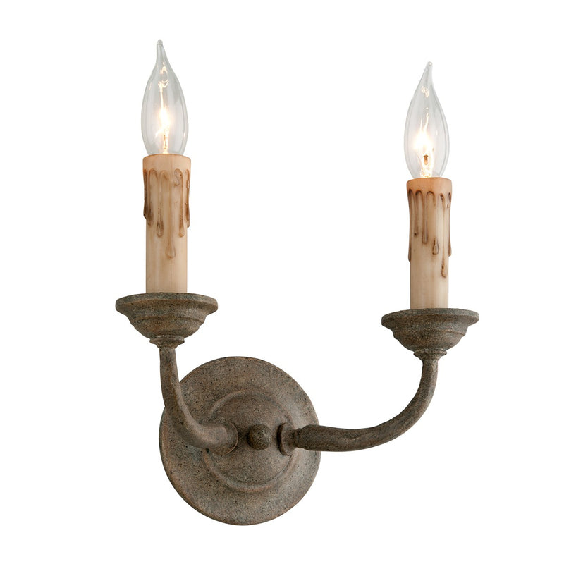 Troy Lighting B6112-EB Two Light Wall Sconce, Earthen Bronze