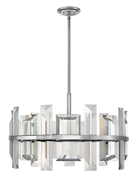 Fredrick Ramond FR39215PNI LED Chandelier, Polished Nickel