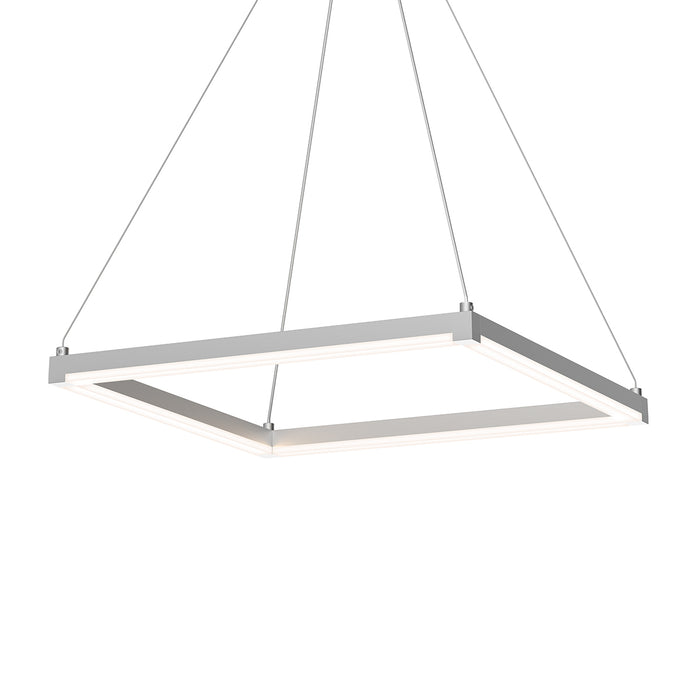 Sonneman 2786.16 LED Pendant, Bright Satin Aluminum