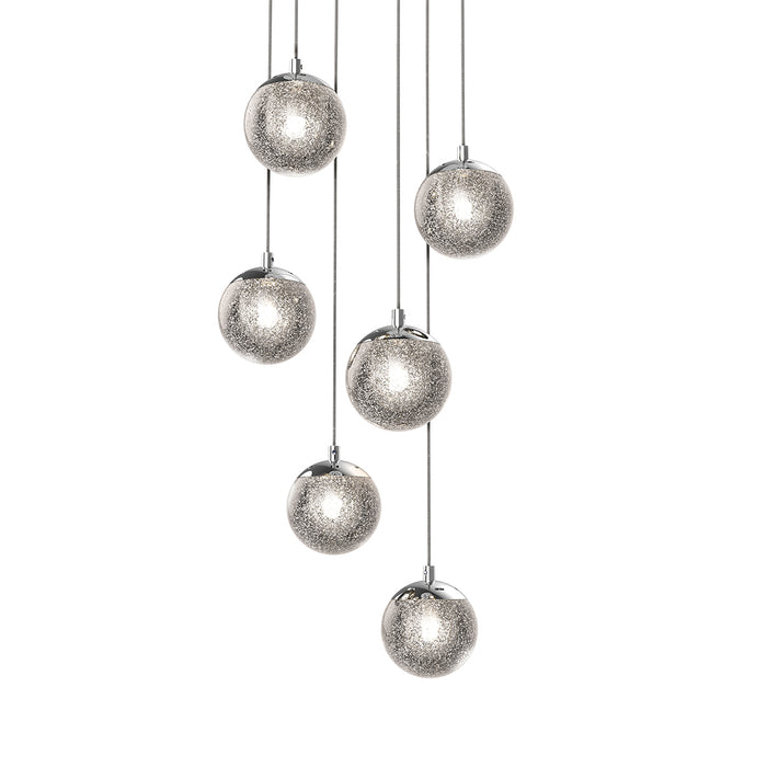 Sonneman 2963.01 LED Pendant, Polished Chrome