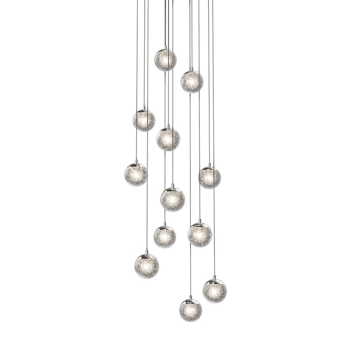Sonneman 2965.01 LED Pendant, Polished Chrome