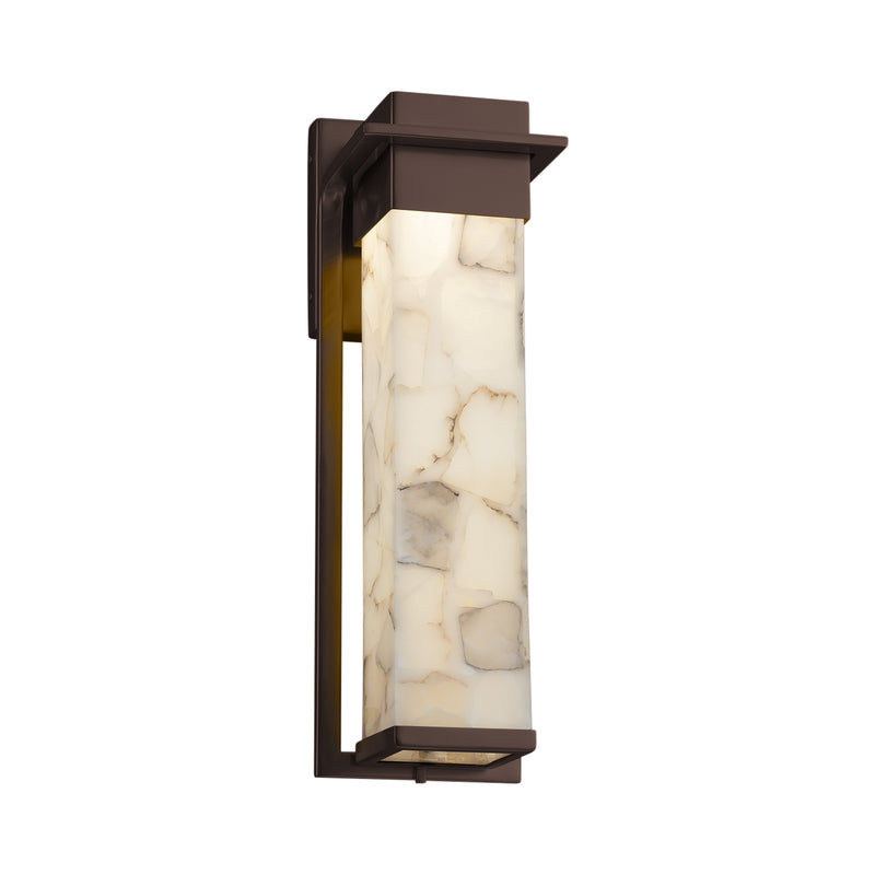 Justice Designs ALR-7544W-DBRZ LED Outdoor Wall Sconce, Dark Bronze