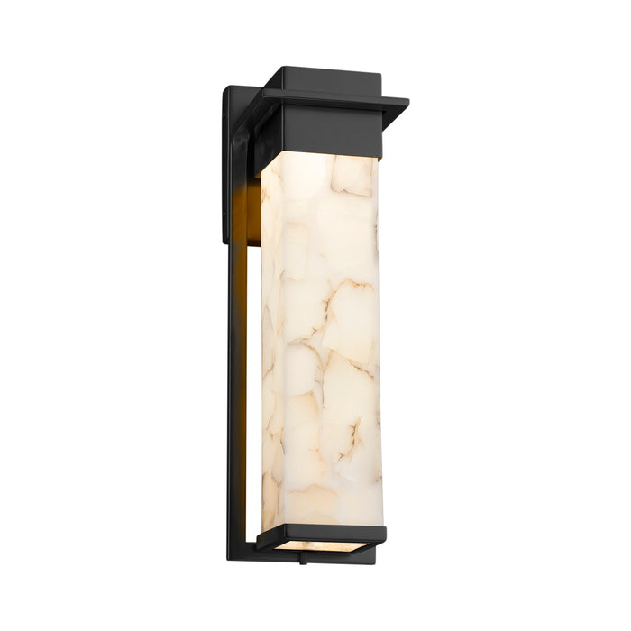 Justice Designs ALR-7544W-MBLK LED Outdoor Wall Sconce, Matte Black