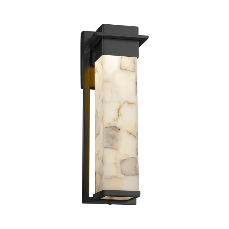 Justice Designs ALR-7544W-MBLK LED Outdoor Wall Sconce, Matte Black