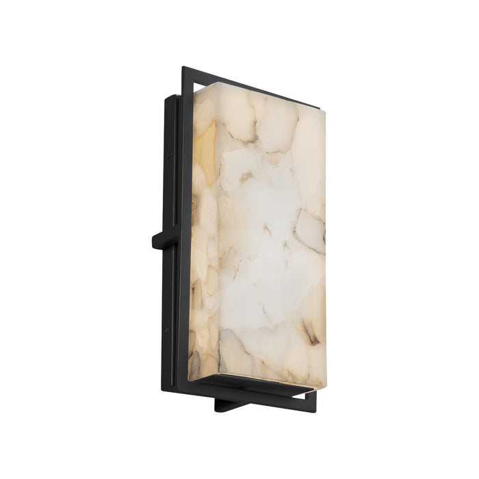 Justice Designs ALR-7562W-MBLK LED Outdoor Wall Sconce, Matte Black