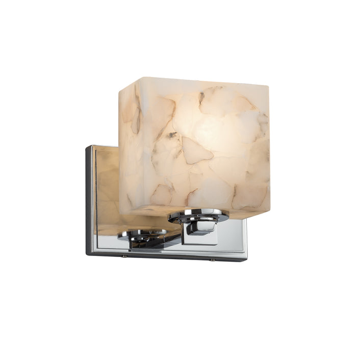 Justice Designs ALR-8447-55-CROM One Light Wall Sconce, Polished Chrome