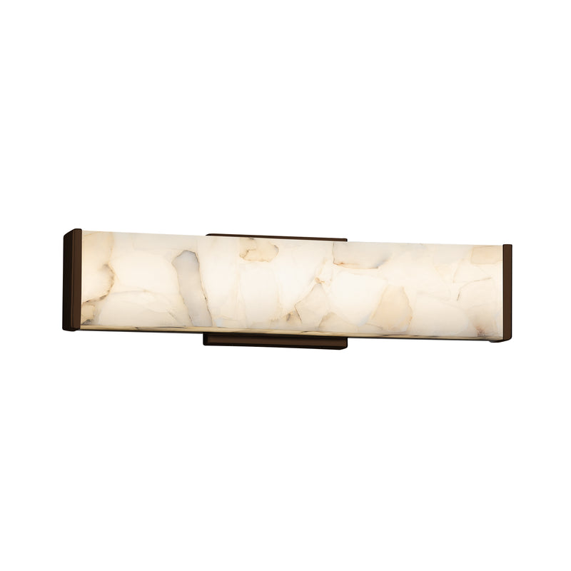 Justice Designs ALR-8601-DBRZ LED Linear Bath Bar, Dark Bronze