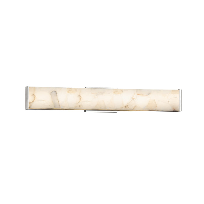 Justice Designs ALR-8605-CROM LED Linear Bath Bar, Polished Chrome
