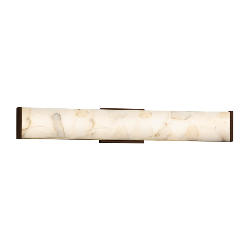Justice Designs ALR-8605-DBRZ LED Linear Bath Bar, Dark Bronze