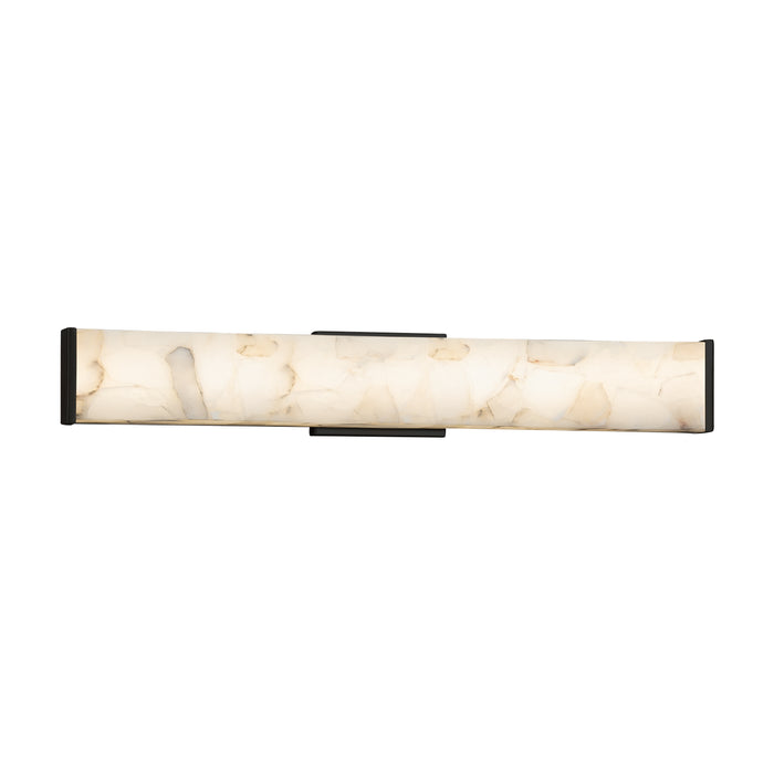 Justice Designs ALR-8605-MBLK LED Linear Bath Bar, Matte Black