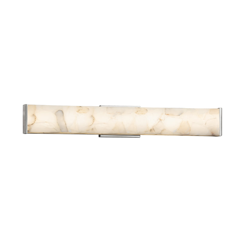Justice Designs ALR-8605-NCKL LED Linear Bath Bar, Brushed Nickel