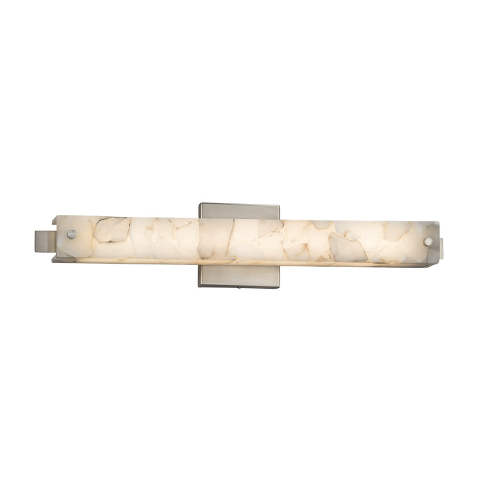 Justice Designs ALR-8681-NCKL LED Linear Bath Bar, Brushed Nickel