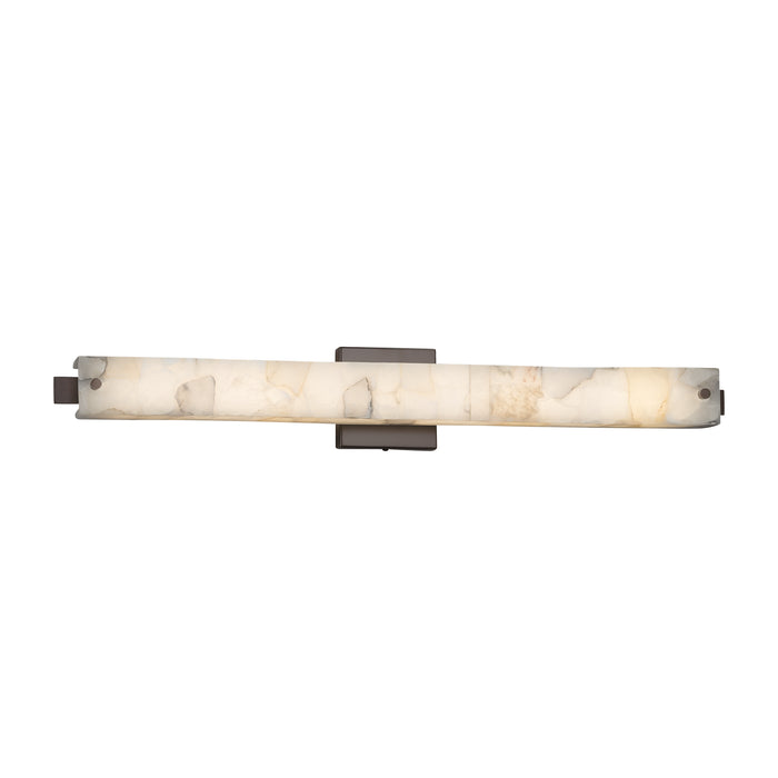 Justice Designs ALR-8685-DBRZ LED Linear Bath Bar, Dark Bronze