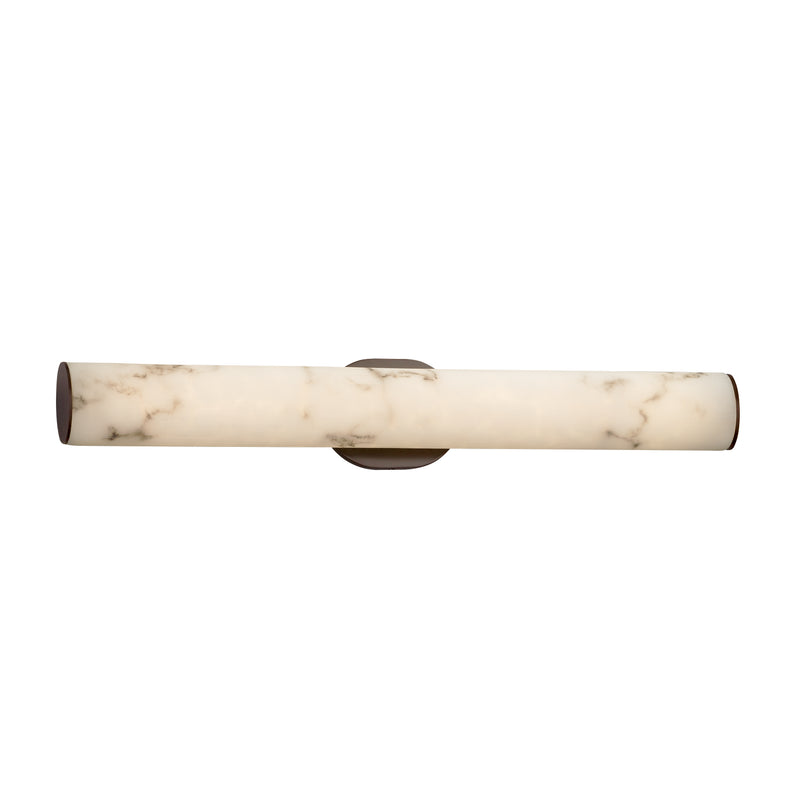 Justice Designs FAL-8655-DBRZ LED Linear Bath Bar, Dark Bronze