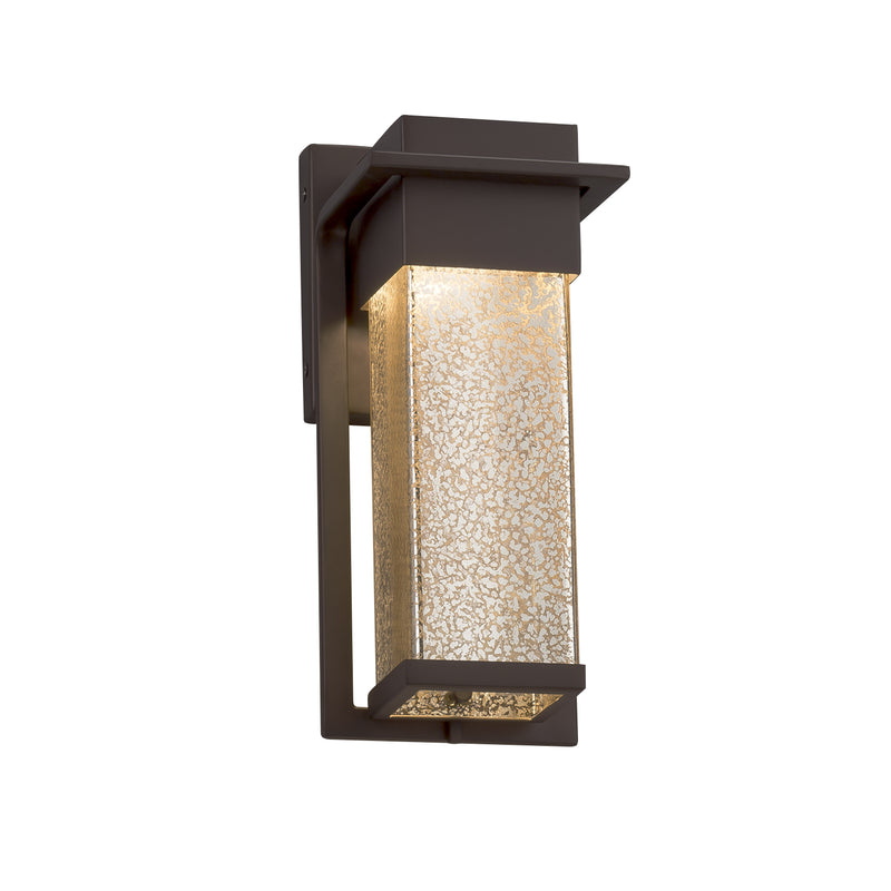 Justice Designs FSN-7541W-MROR-DBRZ LED Outdoor Wall Sconce, Dark Bronze