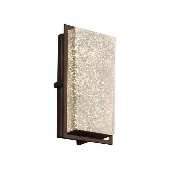 Justice Designs FSN-7562W-MROR-DBRZ LED Outdoor Wall Sconce, Dark Bronze