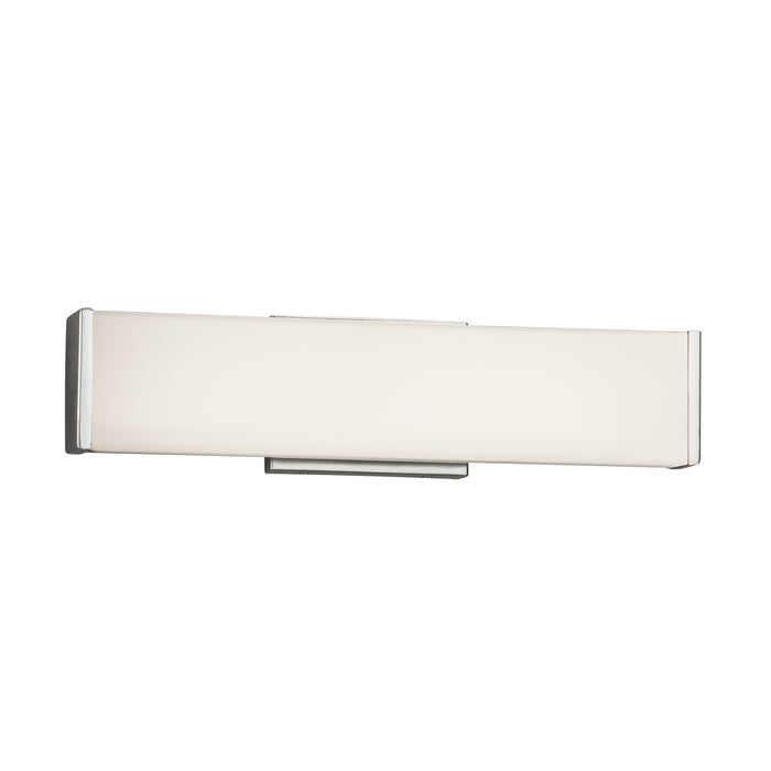 Justice Designs FSN-8601-OPAL-CROM LED Linear Bath Bar, Polished Chrome