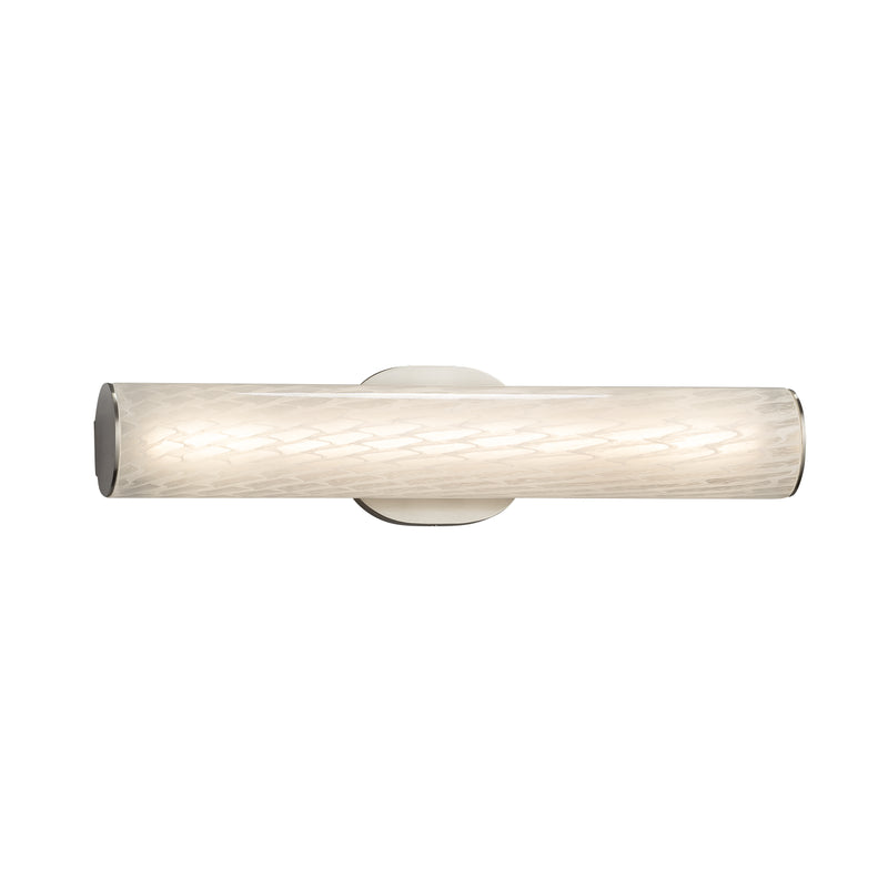 Justice Designs FSN-8651-WEVE-NCKL LED Linear Bath Bar, Brushed Nickel