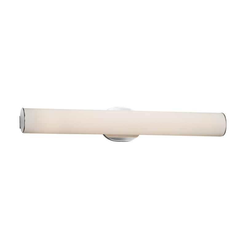 Justice Designs FSN-8655-OPAL-CROM LED Linear Bath Bar, Polished Chrome
