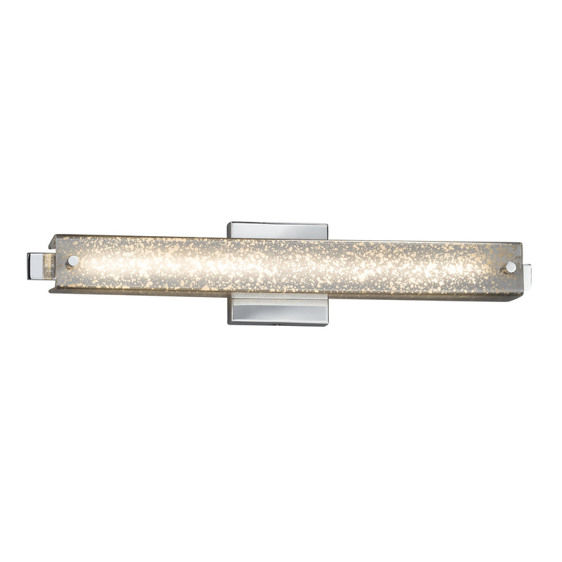 Justice Designs FSN-8681-MROR-CROM LED Linear Bath Bar, Polished Chrome