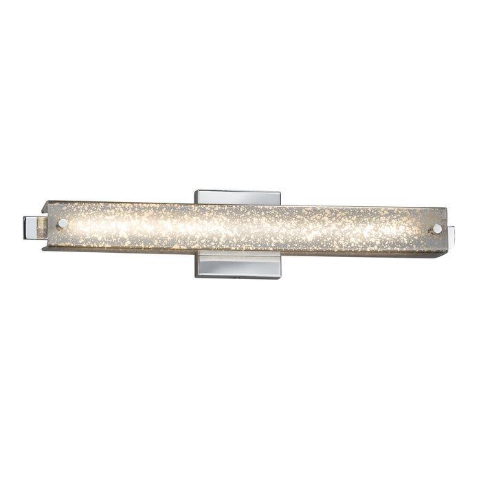 Justice Designs FSN-8681-MROR-CROM LED Linear Bath Bar, Polished Chrome