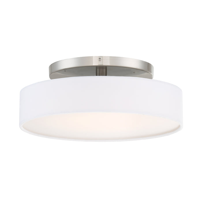 W.A.C. Lighting FM-13114-BN LED Convertible Semi-Flush Mount, Brushed Nickel