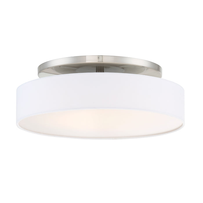 W.A.C. Lighting FM-13120-BN LED Convertible Semi-Flush Mount, Brushed Nickel