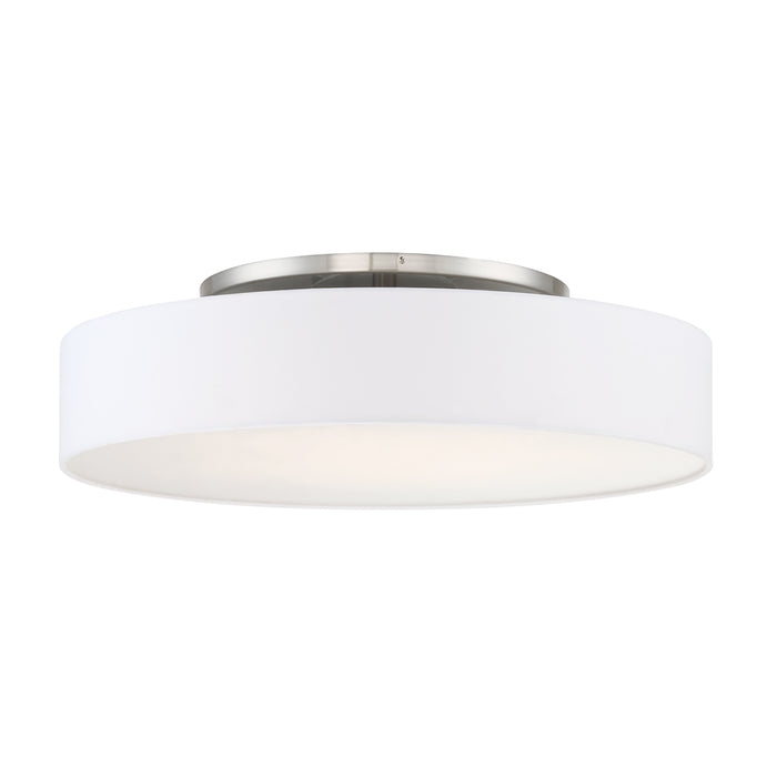 W.A.C. Lighting FM-13126-BN LED Convertible Semi-Flush Mount, Brushed Nickel