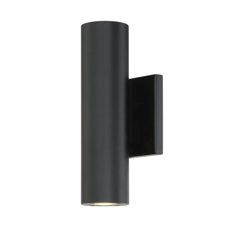 W.A.C. Lighting WS-W36610-BK LED Wall Light, Black
