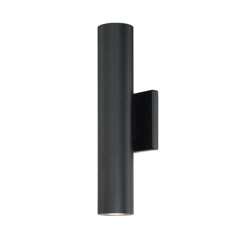 W.A.C. Lighting WS-W36614-BK LED Wall Light, Black