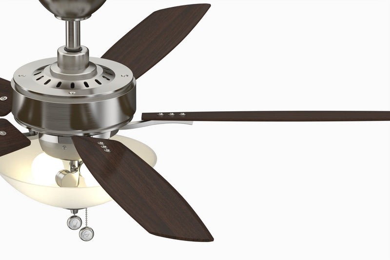 Fanimation FP6285BBN 52" Ceiling Fan, Brushed Nickel