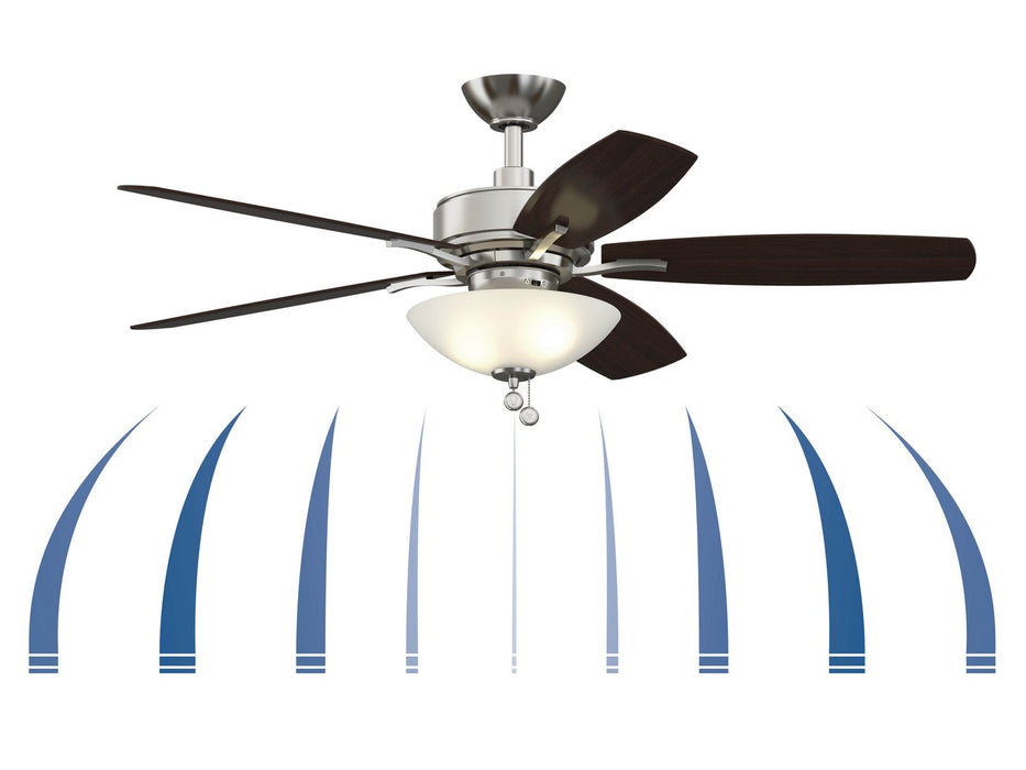 Fanimation FP6285BBN 52" Ceiling Fan, Brushed Nickel