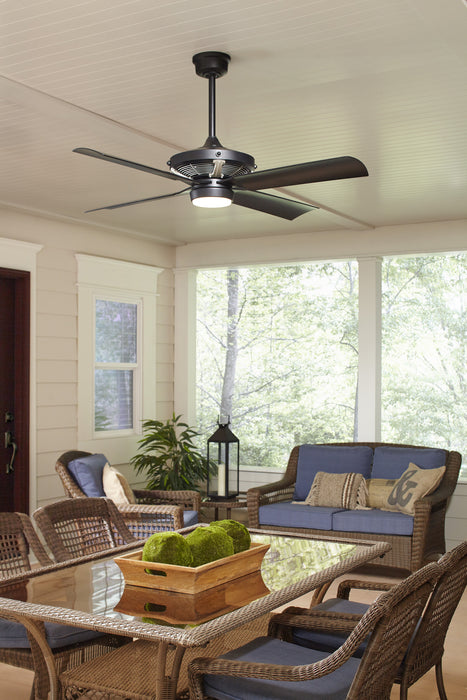 Fanimation FP7996BLBNW 52" Ceiling Fan, Black