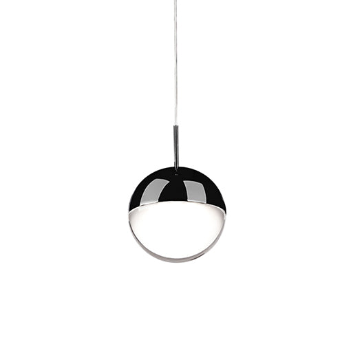 Kuzco Lighting 402801BC-LED LED Pendant, Black Chrome